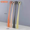 1Pcs 47cm Hanging Ring Shoehorn Pregnant Woman Long Handled Lifter Elderly Shoe Spoon Lazy People Shoe Spatula Shoe Horns