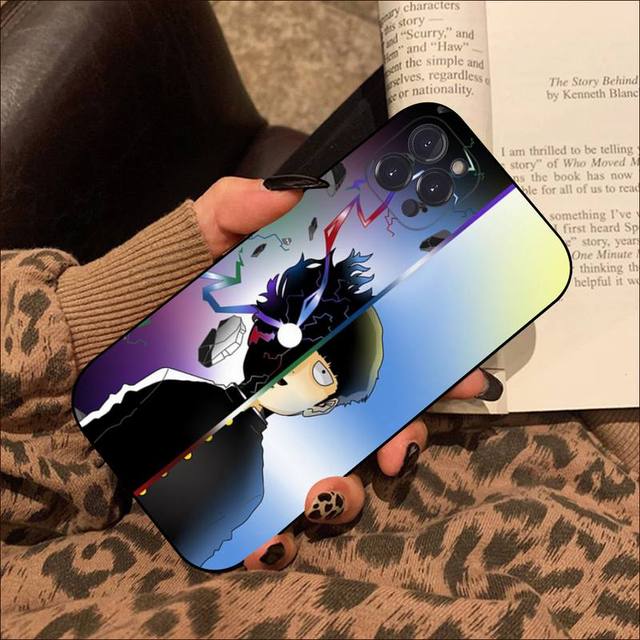 Mob Psycho 100 Handyhülle für Iphone 8 7 6 6s Plus X Se 2020 Xr Xs 14 11 12 13 Mini Pro Max Handyhülle