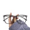 No Makeup Glasses, Women'S Round Face, Personalized Box, Large Frame, Transparent Frame, Anti-Blue Light And Anti-Radiation Flat Light Glasses.