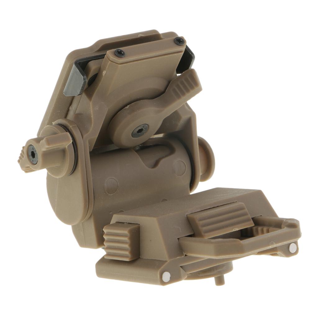 Universal NVG Mount Bracket ABS Base for Helmet Games Suitable for GPNVG