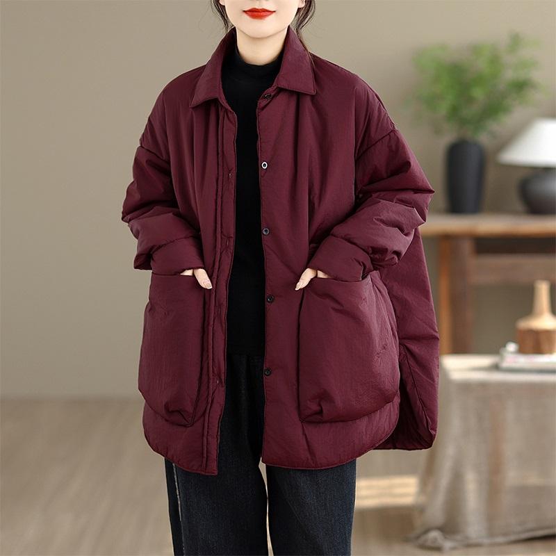 Toamnă Primăvară Iarnă Bumbac căptușit îmbrăcăminte exterioară supradimensionată femei jachetă lejeră haină