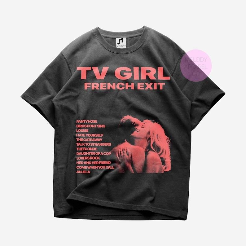 

TV Girl T-shirt TV Girl Cotton Black Unisex T-shirt S-5XL VM9200 Unisex T-Shirt S