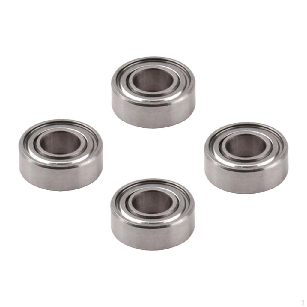4pcs Silver Bearings 5x11x4mm for 12428 124262