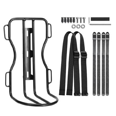Porte-bagages avant de fourche en métal léger pour vélos, adapté à divers modèles, parfait pour le cyclotourisme, le camping et les déplacements quotidiens