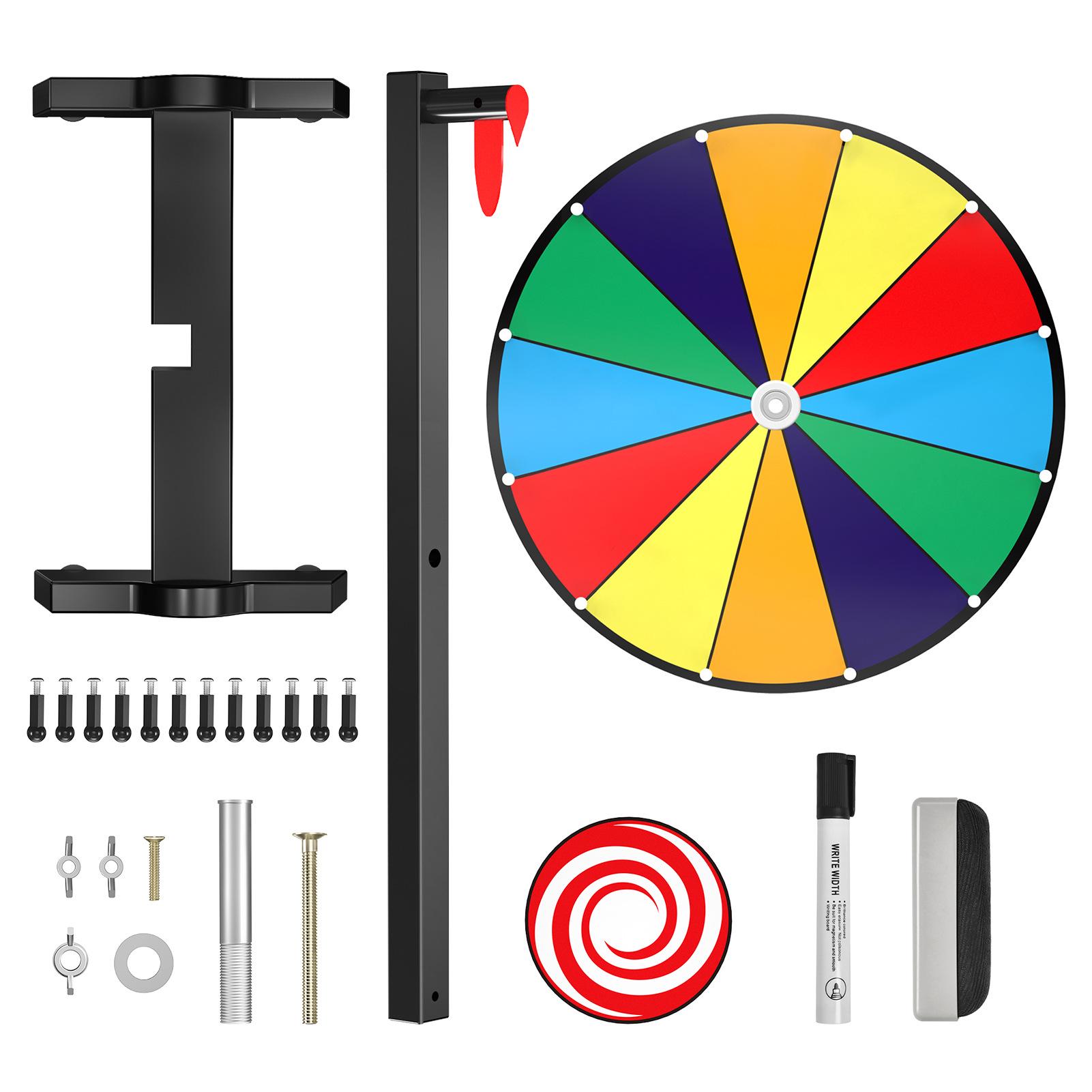 International Game Turntable: Writable Lucky Draw Activity Spinner