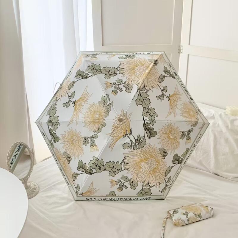 SIYUTANG Elegant Mini Flat Umbrella