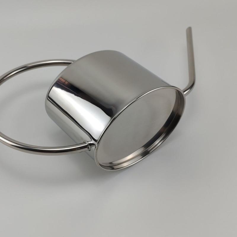 Long Spout Watering Can Stainless Steel Watering Cans Small Indoor Water Cans Aesthetic Metal Shower Pots Garden Irrigation