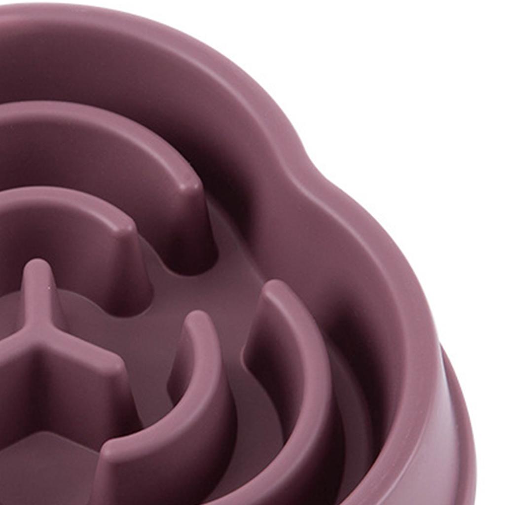 Bol pentru câini cu alimentare lentă, antiderapant, preveni sufocarea, grad alimentar PP, bol de hrană puzzle pentru animale de companie mari, pentru câini mici