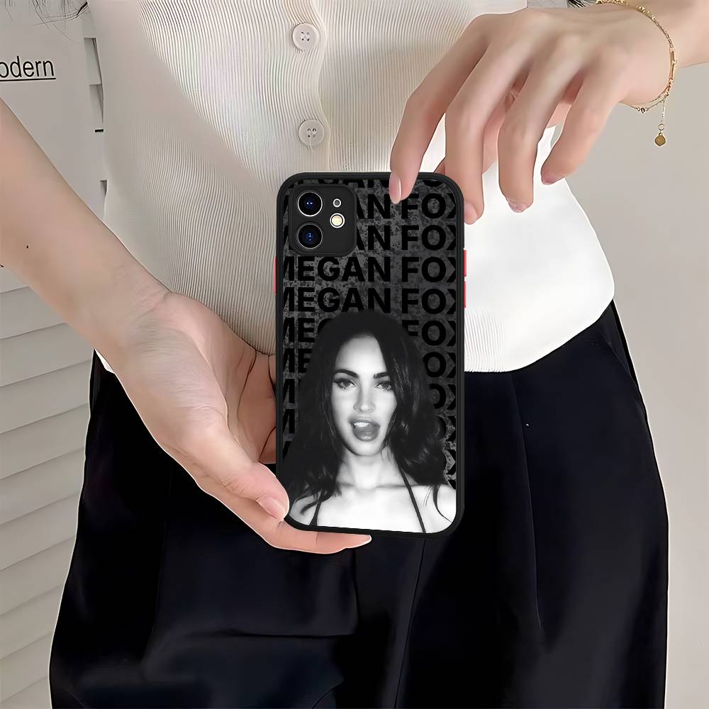 Jennifers B-Body Megan Fox Mattes Schutzcase Für IPhone 16 15 14 13 12 11 Pro Max X XS MAX Schutzhülle