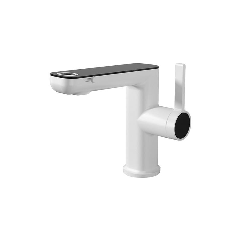 Temperature Digital Display LED Basin Faucet 2 Modes Multi-function Hot Cold Water Sink Mixer Wash Tap For Bathroom