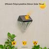 Solar Wall Lamp LED Outdoor Landscape Lighting Waterproof Security Light for Garden Courtyard Fence Pathway Yard Decoration