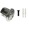 Dual Flush Push Button Threaded Push Rods Short Body D2D Chrome Compatible with AH0001800R