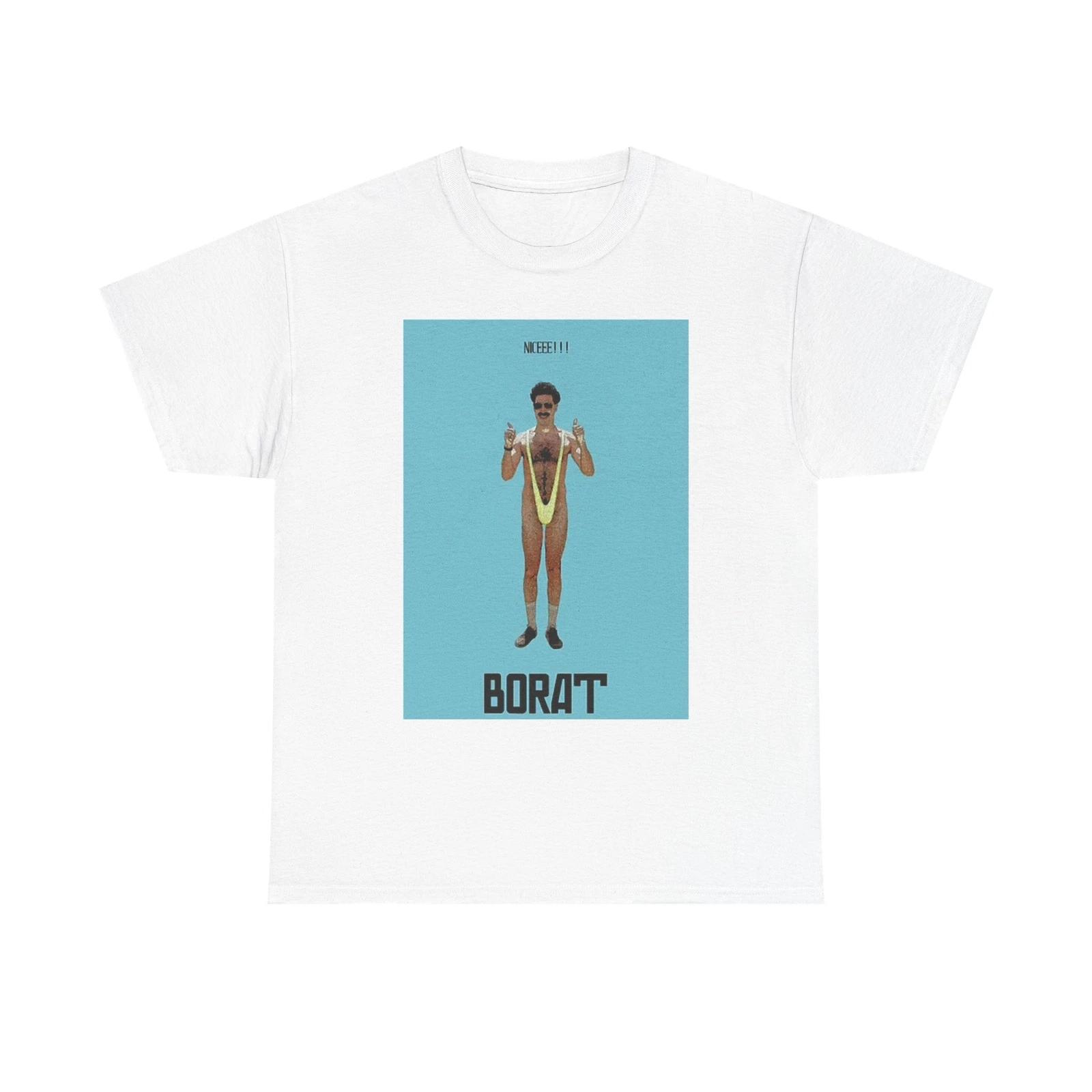 Men s and Women s T-shirts Borat Graphic L
