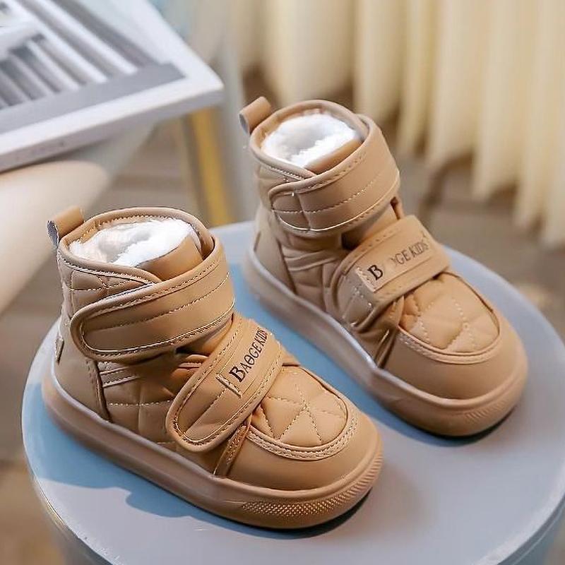 Children's Shoes Winter Boys Casual Plush Thick Warm Boots Girls' Anti Slip Snow Boots Comfortable
