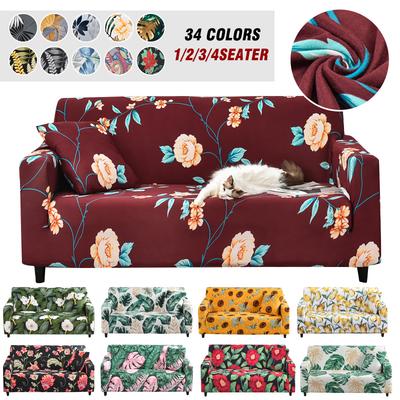 Stretch Couch Cover Spandex Non Slip Soft Couch Sofa Cover, Removable Furniture Protector With Non Skid Foam And Elastic Bottom