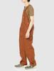 Lee Overalls Denim Salopette Large Size Unisex LM7254 Braun2 M