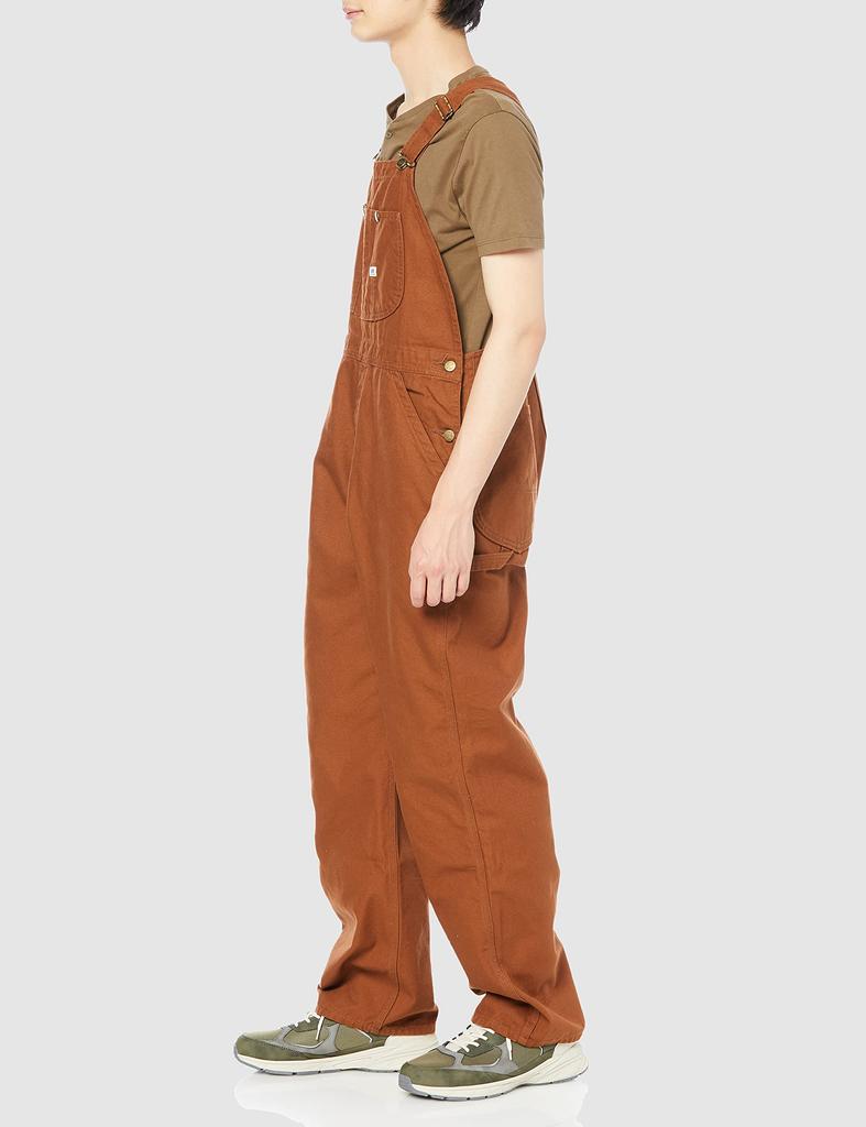 Lee Overalls Denim Salopette Large Size Unisex LM7254 Braun2 M
