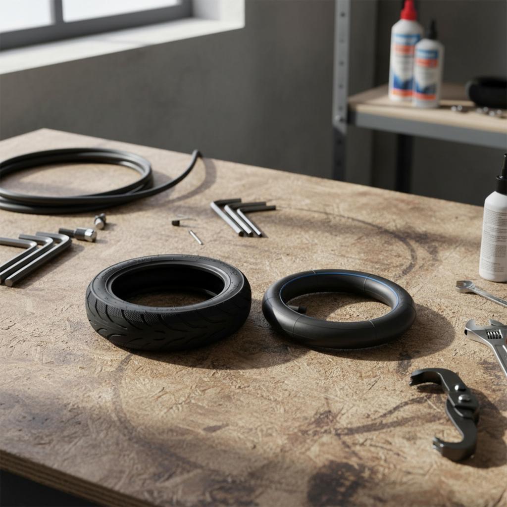 10 Inch 10x2.125 Electric Scooter Inner Tube & Tyre