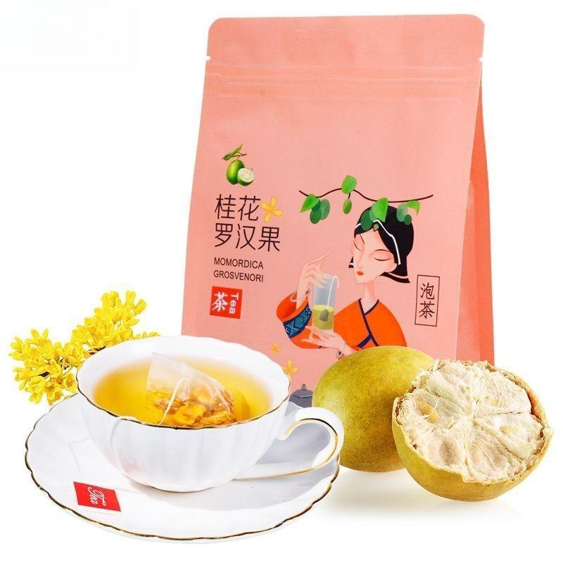 

Luo Han Guo Osmanthus Tea 20 Bags Herbal Floral Wellness Infusion 2.5G * 20 packs