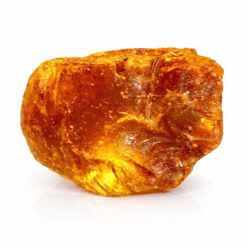 Natural Orange Amber Loose Gemstone 500.36 Ct Raw Uncut Rough Jewelry Making for Gem Collection