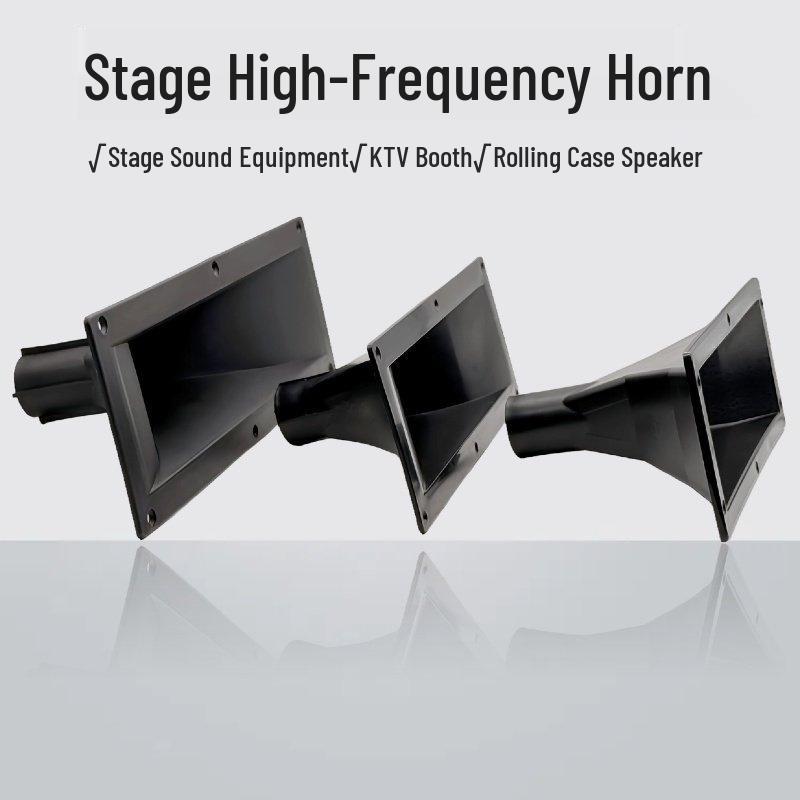 Horn Tweeter Driver Head: 8", 10", 12", 15" ABS Plastic Speaker Mouth Accessories