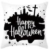 New Halloween Pillow Cover Home Decoration Spoof Pumpkin Sofa Waist Cushion Cushion Cover Pillow Cover