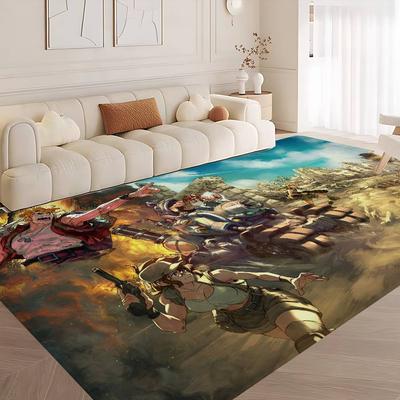 Spiel Metal Slug Fußmatte Nordischer Stil Schlafzimmer Wohnzimmer Fußmatte Zuhause Balkon Rutschfest Alfombra