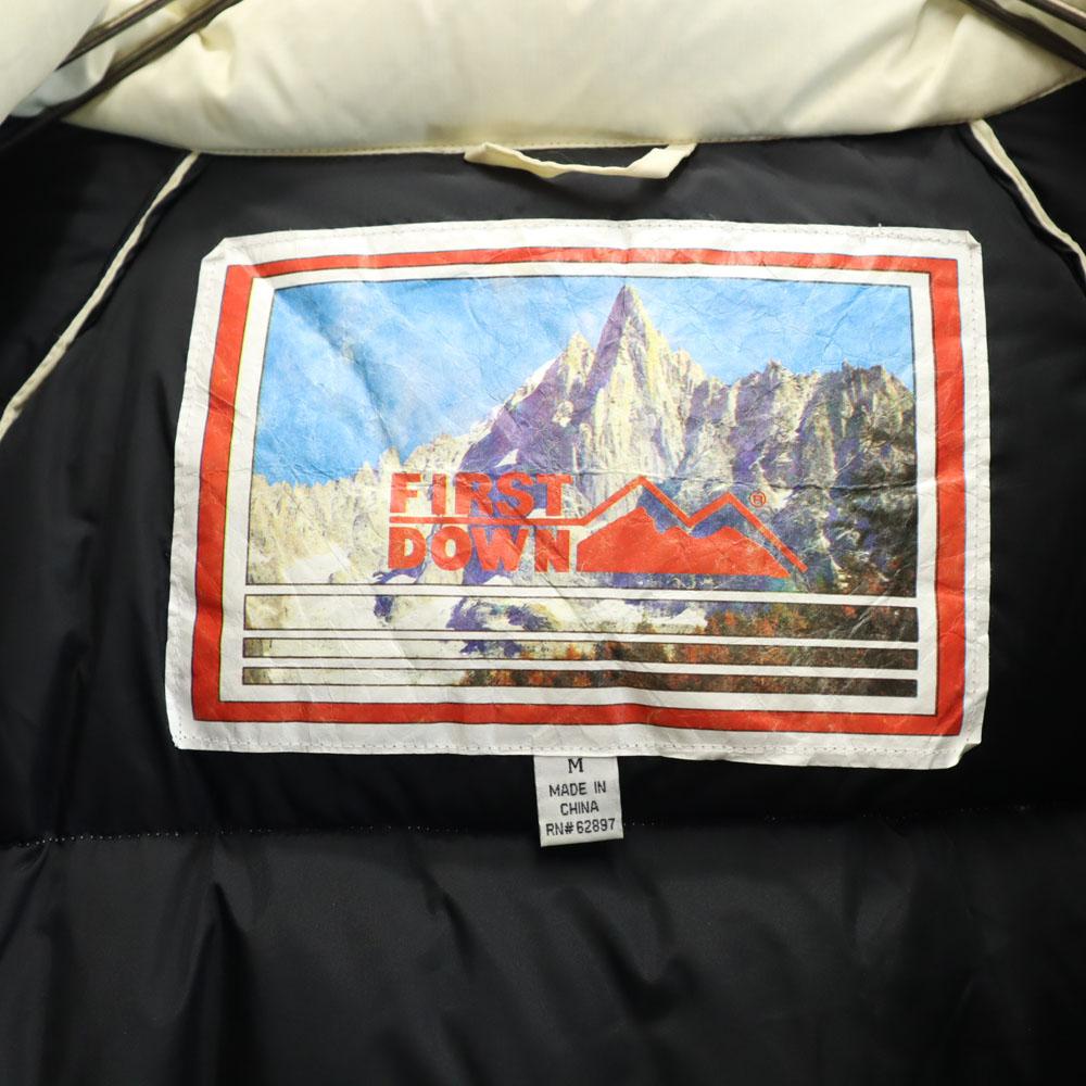 FIRSTDOWN Down jacket M Ivory system Men's Used