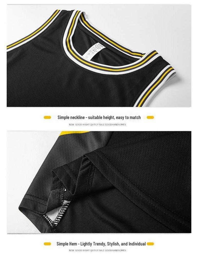 Herren Quick-Dry Eis Seide Sportanzug - Sommer Lauf- & Trainingsweste und Shorts