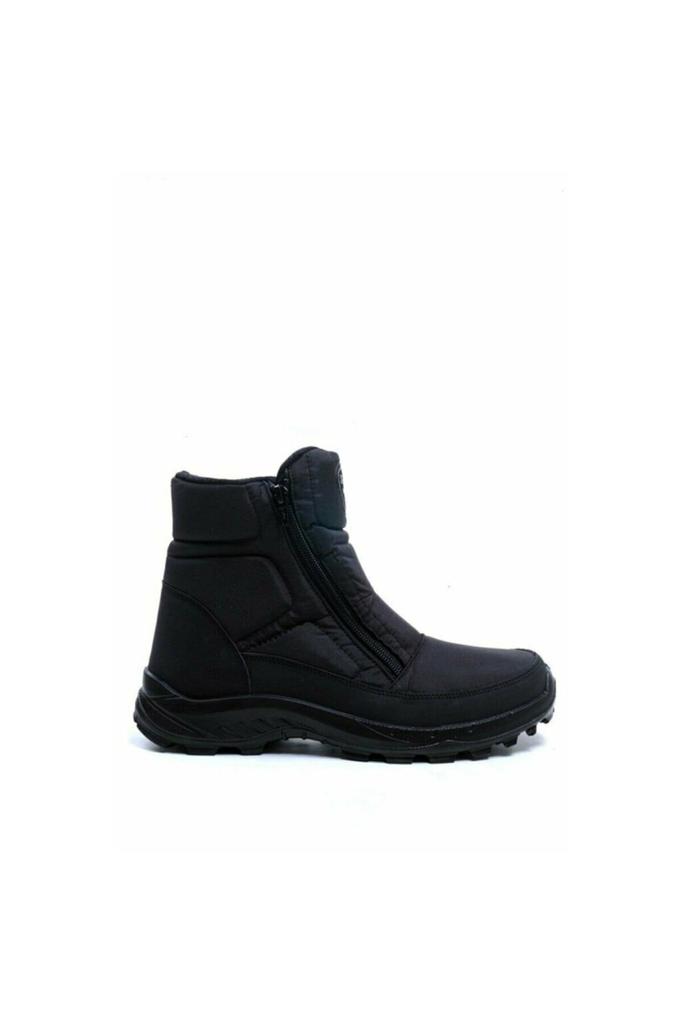 Women Modern Stylish Fashion Boots Boots Black Textile Waterproof Fur Snow Boots Foton Zts
