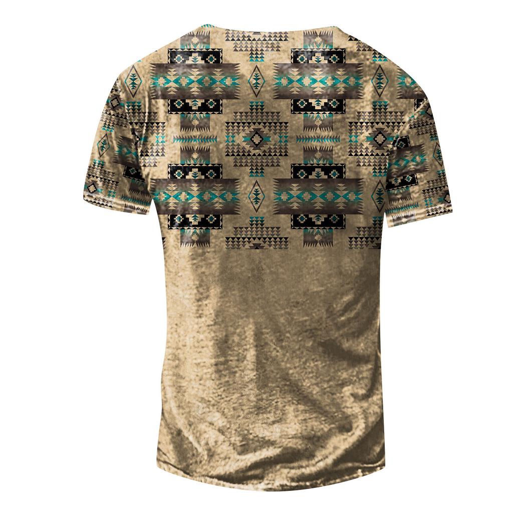 Men's Short Sleeve Graphic And Embroidered Fashion T-Shirt Spring And Summer Short Sleeve Printed