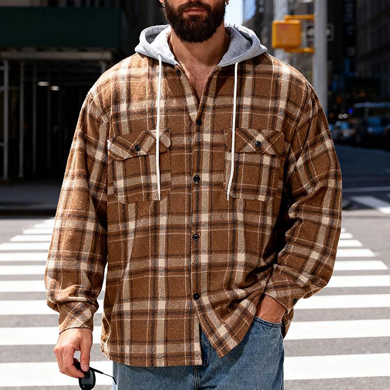 

Весна Осень Мужская Свободная Американский Хип-хоп Высококлассный Тренд Программист Толстовка с капюшоном с длинным рукавом S хаки