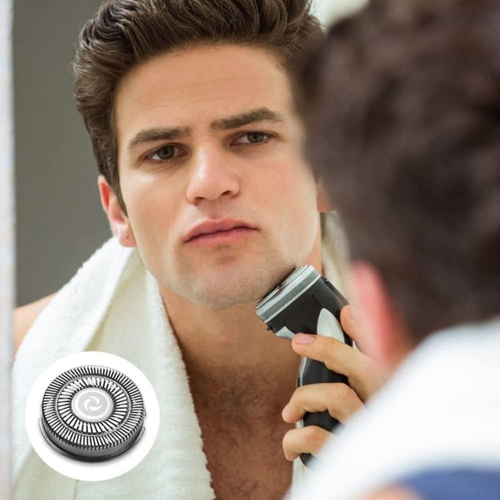 Aquatouch Ersatzscherköpfe, kompatibel mit Philips Serie 1000, 2000, 3000, 5000, AT8xx, AT7xx, PT8xx, PT7xx – Neues Zubehör