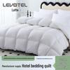 Luxury All-Season White Goose Down Quilt - Extra Large Single/Double