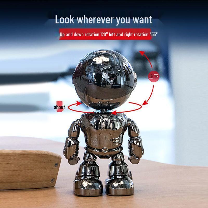 360° Panoramic HD WiFi Camera with Night Vision & Mobile Remote Monitoring