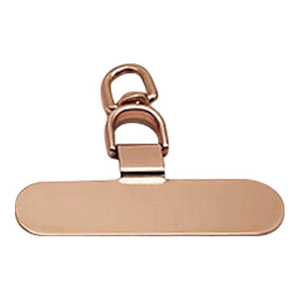 Metal Oval Phone Tether Tab 360° Rotatable Metal Hook Phone Strap Replacement Part C