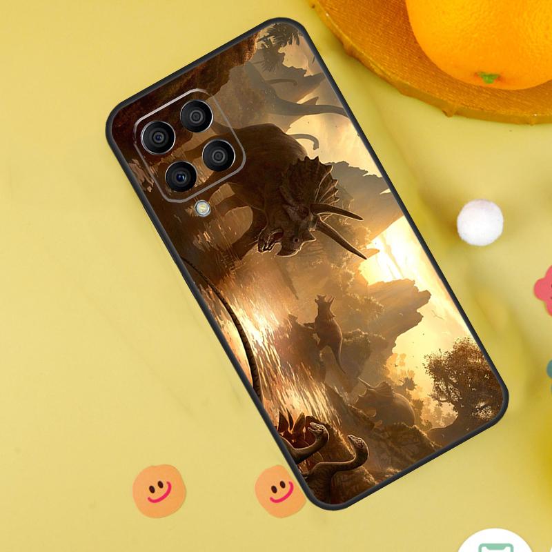Dinosaur For Samsung Galaxy M20 M30s M31 M51 M15 M55 M13 M23 M33 M53 M12 M32 M52 M14 M34 M54 Case