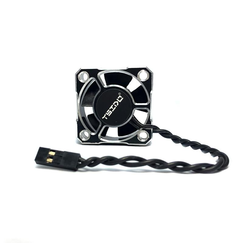 YSIDO 25000RPM Metal Cooling Fan Heat Dissipation for Wltoys Traxxas Hobbywing 1/10 1/12 3650 540 550 3660 Motor RC Car