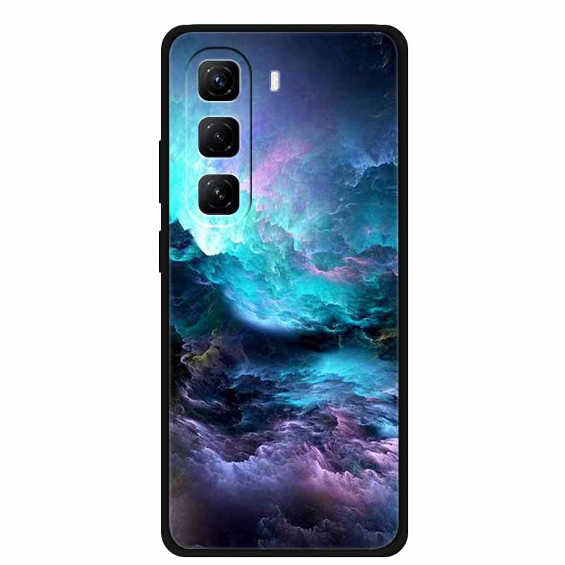 Phone Case For Infinix Hot 60 Pro 60 Pro Plus Elements Case Silicone Soft TPU Capa for Hot 60 Pro/60 Pro+ Protection Back Cover Hot 60 Pro