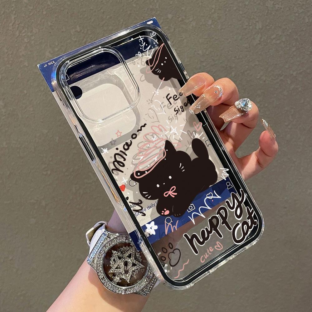 Malovaný kryt na telefon pro iPhone 17 11 12 13 14 15 16 iPhone 17 12 13 14 15 16 Pro 17 12 13 14 15 16 Pro Max  Vysoce kvalitní malovaný zvířecí roztomilý kryt na telefon