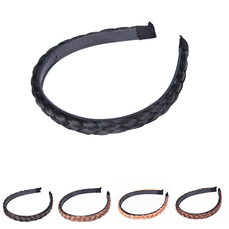 New Arrival Fashion Twisted Wig Braid Hair Bands Headband Women Hair Accessories