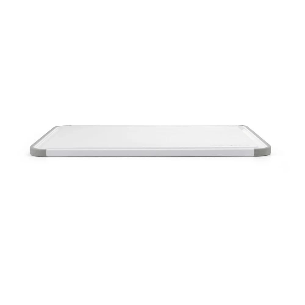 Nonslip Plastic Cutting Board Durable Design Dishwasher Safe Nonabsorbent Rectangular Kitchen Essential Food Prep Tool with