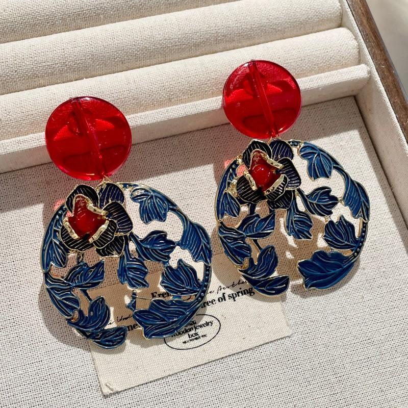 Boucles d'oreilles pendantes tendance pour les bijoux pour femmes