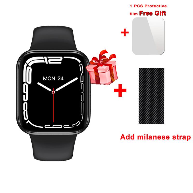 X8 Pro Max Big Smart Watch Message Reminder Music Smartwatch Dialing Sports Sleep Monitoring Heart-rate Pk X9 I7 Pro Dt8 Iw8