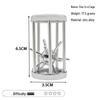 Zinc Alloy Kongming Puzzle Lock: Disentanglement Ring Educational Toy