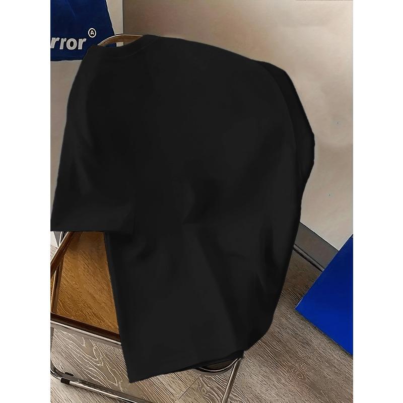 Men'S Short-Sleeved T-Shirt Rocket Bunny Wide-Body Sports Car Print Wear Street Style Casual Niche Unique Design Popular Trend Wear