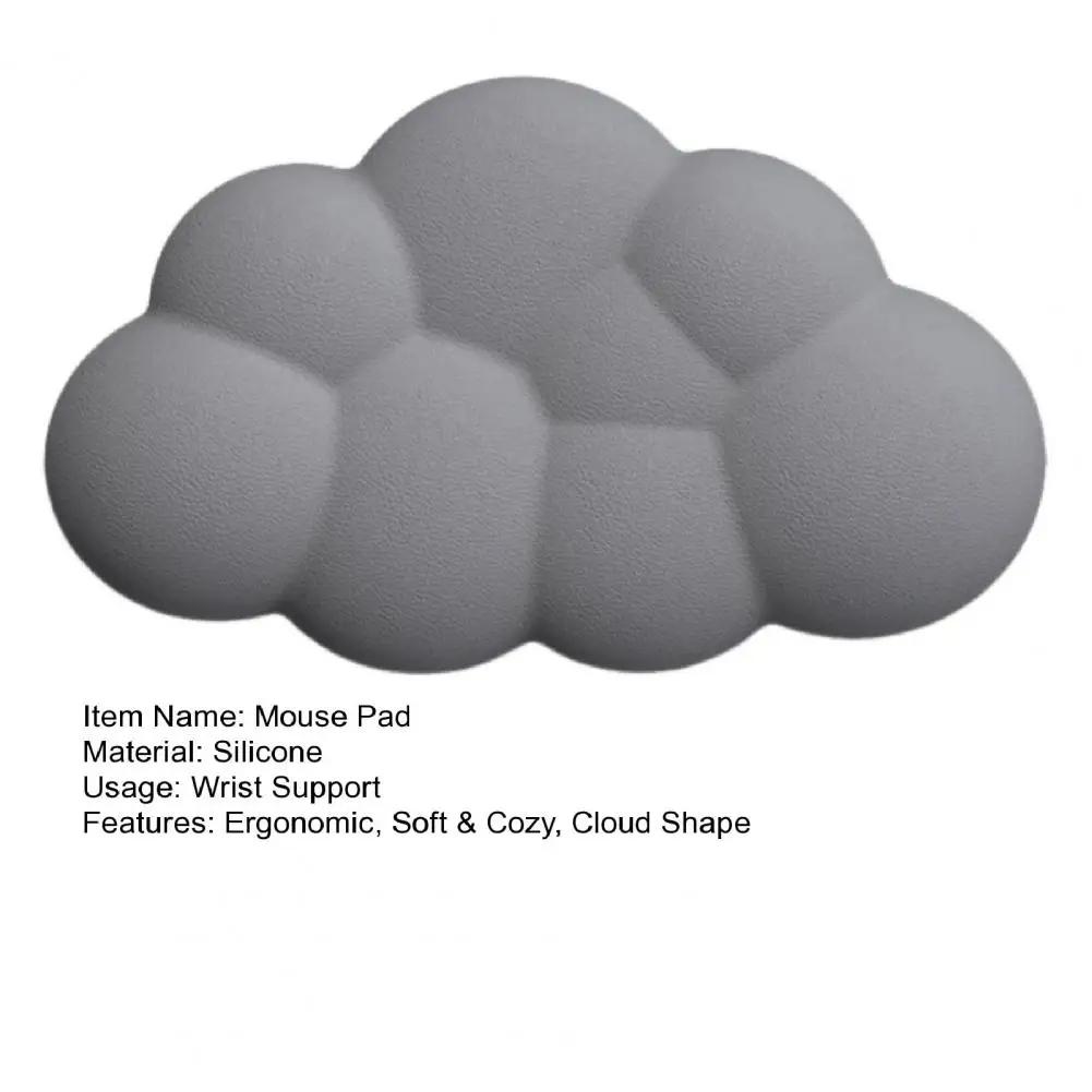 Podložka pod myš Cloud s opěrkou zápěstí Klávesnice Cloud Protiskluzová Podložka Podpora Ergonimické Cloud podložky pod myš a Cloud opěrka zápěstí pro klávesnici