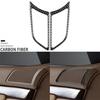 Real Carbon Fiber Front Door Speaker Audio Frame Trim For BMW 7 Series E38 94-01