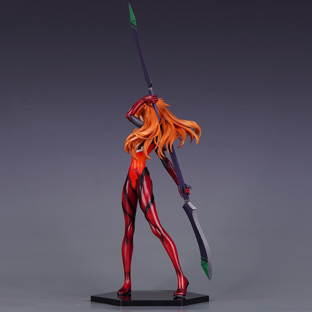 Neon Genesis Evangelion Asuka Battle Action Figure Model Ornament