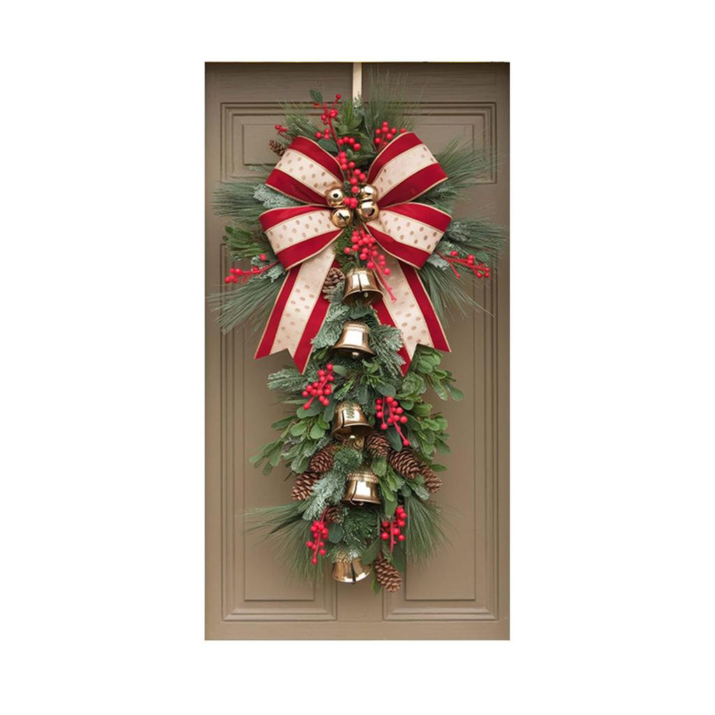 Christmas Decor 35 X 71 Inch Christmas Door Cover Day Door And Wall Decoration Festival Party Decoration Hanging Ornaments